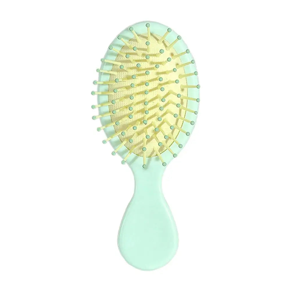 Mini Travel Detangling Hair Brush for Women & Girls – Wet/Dry