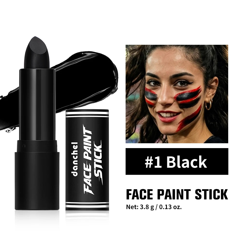 Face Body Paint Stick Eye Black Softball Football Baseball Sports Non-Toxic Hypoallergenic for Halloween SFX Makeup Cosplay Jok Peaceful Pleasures Health and Wellness 1Black