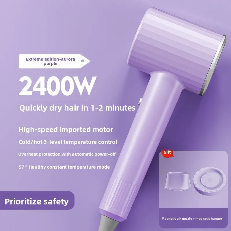 URGGU T9 2400W Low-Noise Ionic Hair Dryer | Home & Salon