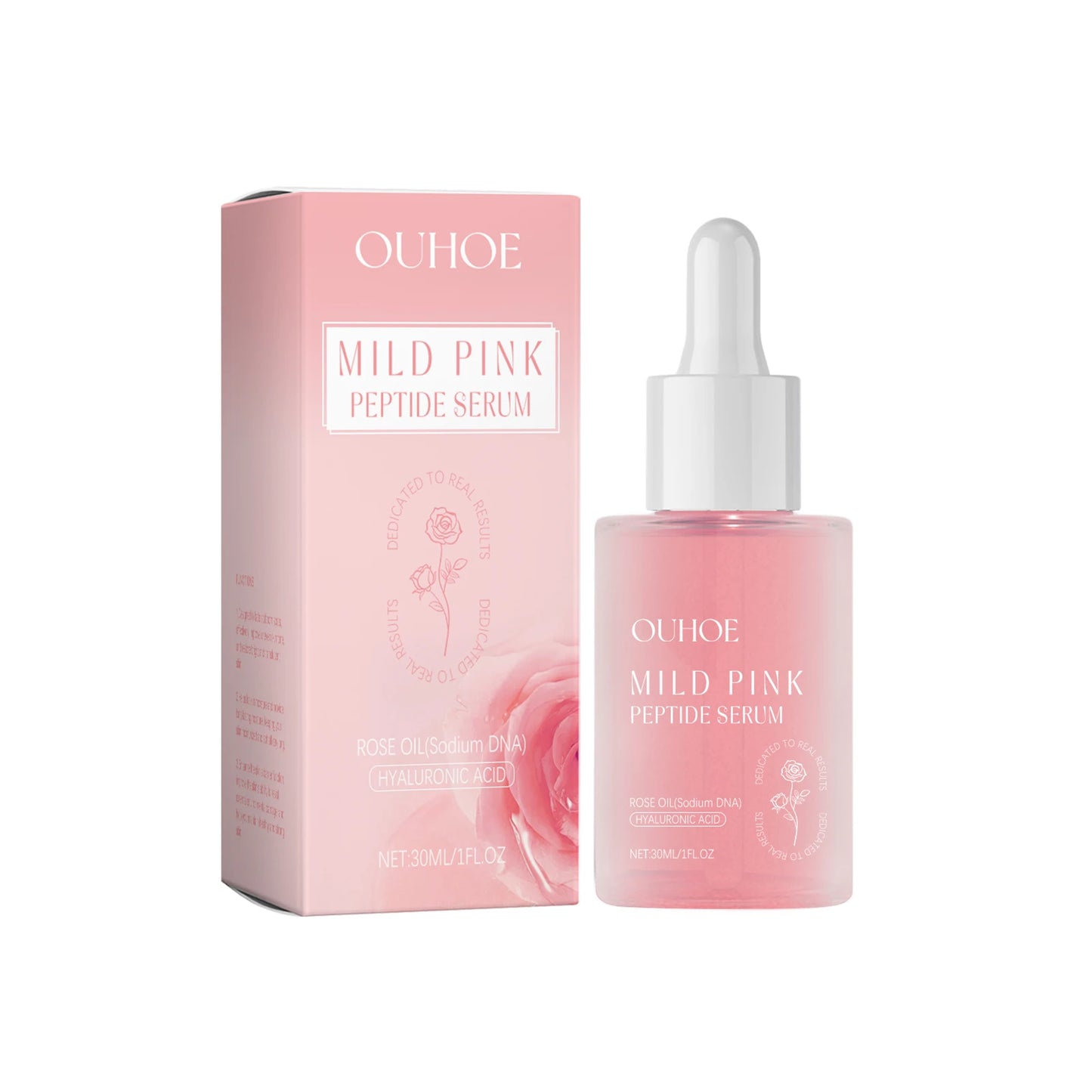 Rose Peptide Facial Serum – Brightening & Moisturizing Essence