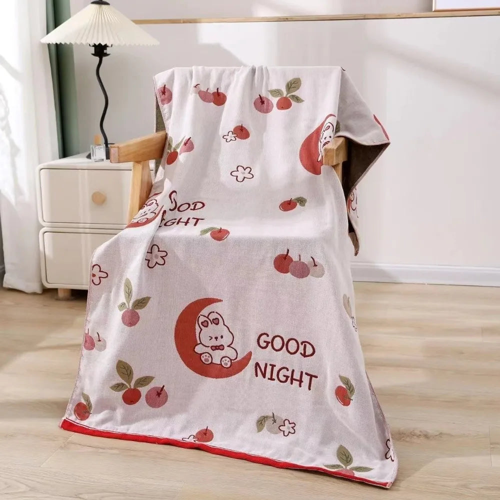 High Quality Multi Layer Bath Towel Double Sidedprinted Soft Beach Towel Multifunctional Small Blanket Universal in All Seasons Peaceful Pleasures Health and Wellness 06