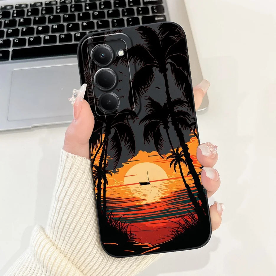 For Xiaomi Redmi 15 4G 5G Case Cute Panda Rabbit Cartoon Cover Shockproof Phone Case For Xiaomi Redmi 15 5G Redmi15 4G Soft Bags Peaceful Pleasures Health and Wellness TYhei2112 Xiaomi Redmi 15 4G