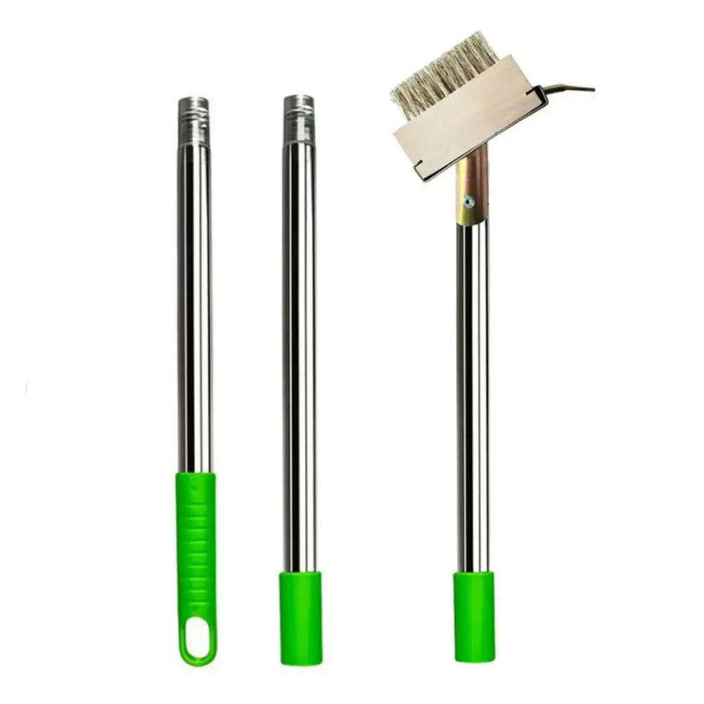 Stainless Steel Detachable Weeding Brush for Weeding Stone Board Gap Cleaning Garden Tools for Deck Patio Walkwa Peaceful Pleasures Health and Wellness A