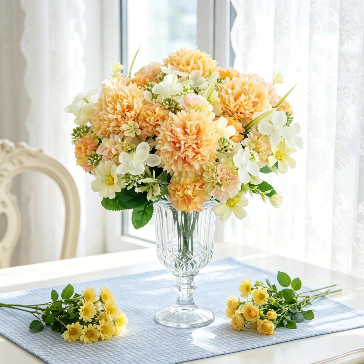 Silk Artificial Roses – Bridal Bouquet & Wedding Décor Flowers