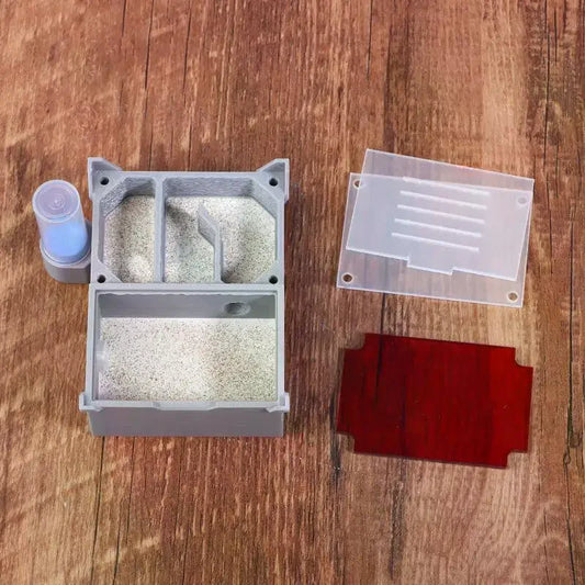 Flat Ant Farm with Independent Rooms | Ant Hill Nest Habitat Ant Farm Habitat Peaceful Pleasures Health and Wellness