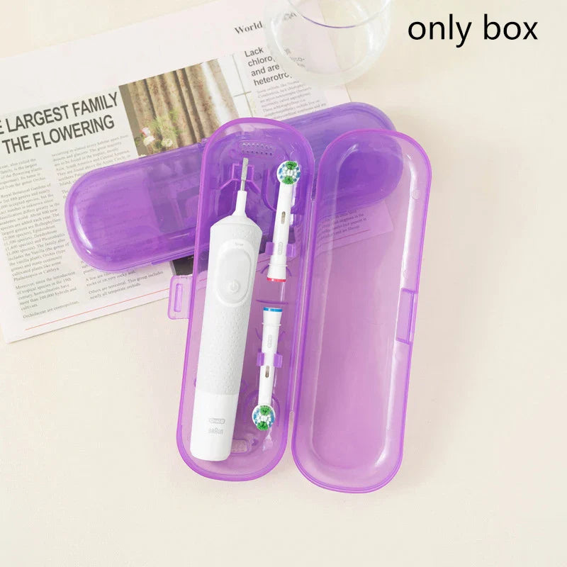 Portable Electric Toothbrush Travel Case & Storage Organizer