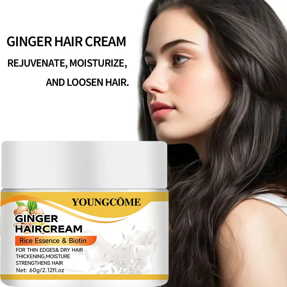 YOUNGCOME Ginger Hair Cream – Strengthening Scalp Serum