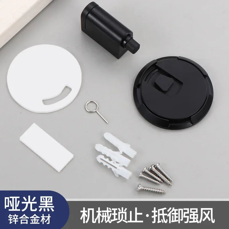 Magnetic Door Stopper – Heavy Duty, Adjustable, No-Drill