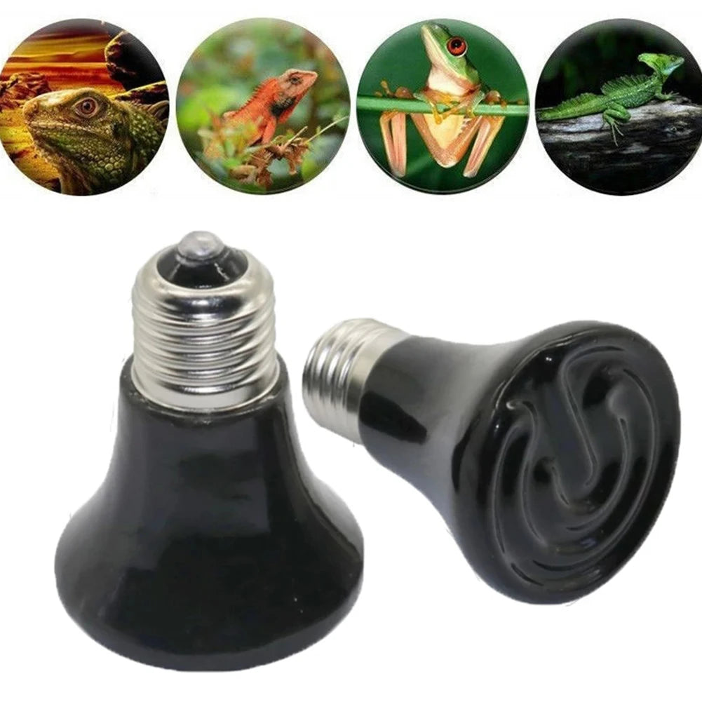 25 50 75W 220V Infrared Heat Emitter Bulb Pet Reptile Breed Ceramic