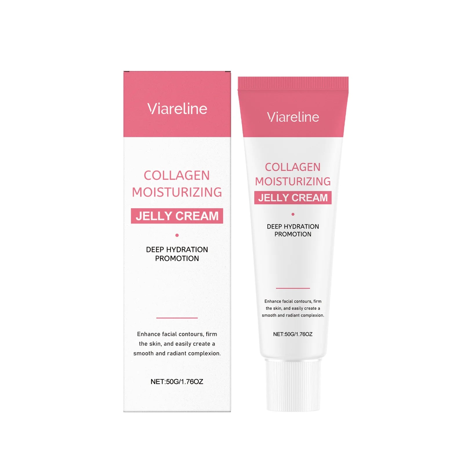 Collagen Moisturizer Brightening Revitalizing Hydrating Glowing Smoothing Firming Fade Fine Lines Soothing Repair Wrinkle Cream Peaceful Pleasures Health and Wellness 50g boxed