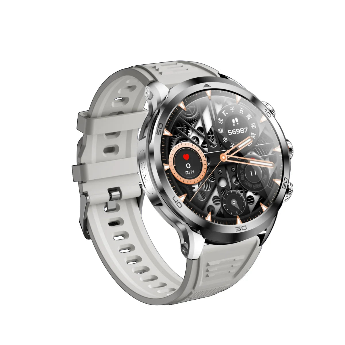 GOLDENSPIKE H19 Android 10 4G Smartwatch GPS AMOLED Camera