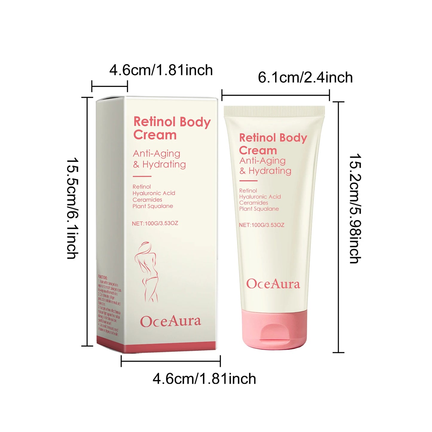 Retinol Firming Body Cream – Anti-Aging, Tighten & Cellulite Peaceful Pleasures Health and Wellness
