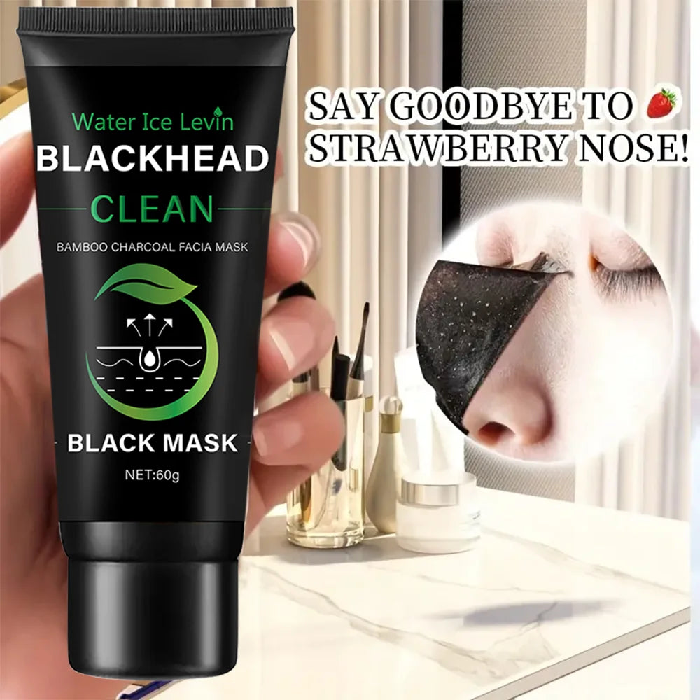 Bamboo Charcoal Peel-Off Mask – Deep Cleansing & Exfoliating