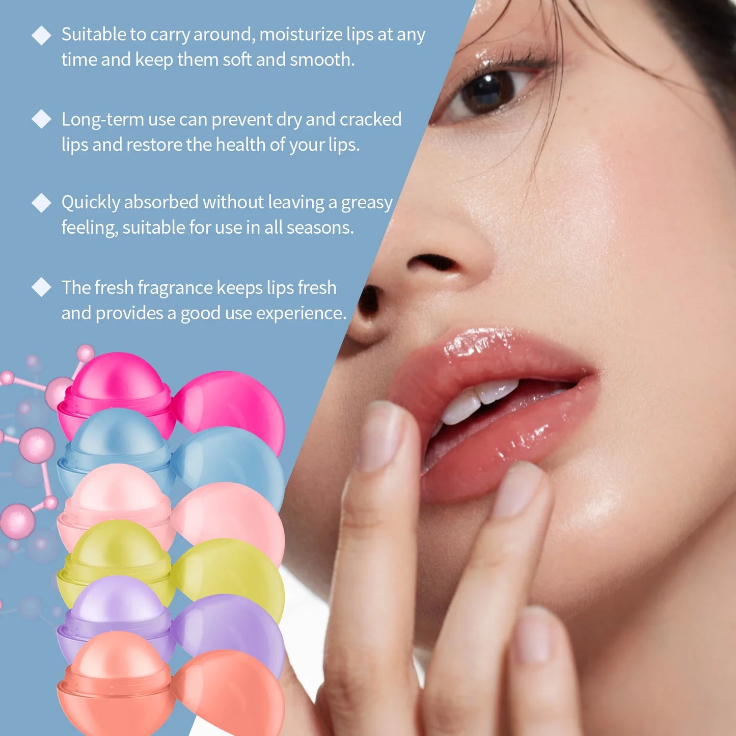 Eelhope Fruity Strawberry Lip Balm – Deep Moisture All Seasons