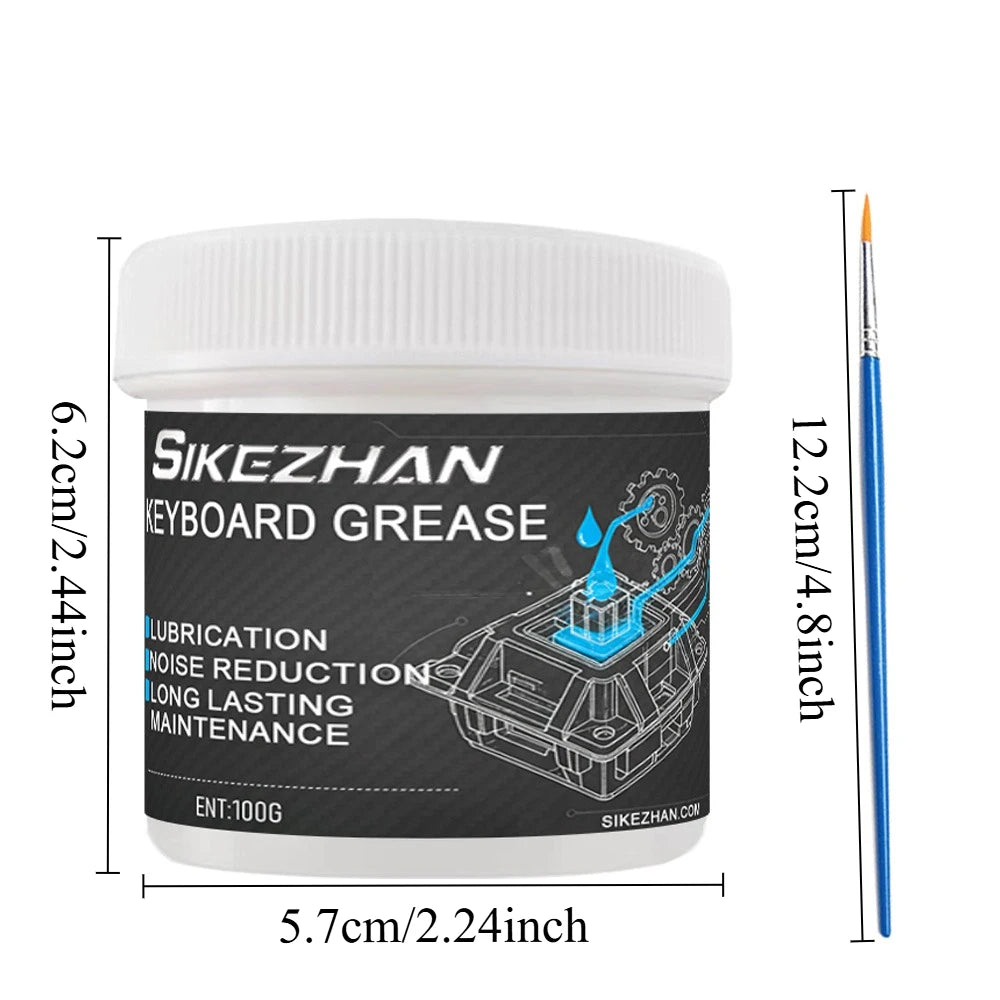 Mechanical Keyboard Switch Lube Grease Stabilizer Lubricant Oil for Custom DIY Keyboards Linear Tactile Switches Stabs Peaceful Pleasures Health and Wellness