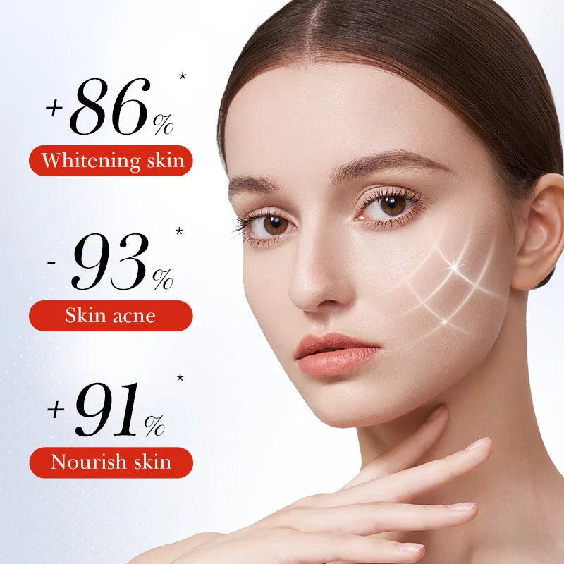 1/2/4pcs SADOER Kojic Acid Face Cream Moisturizing Freckle Removing Creams Brightening Hydrating Facial Cream Skin Care Products Peaceful Pleasures Health and Wellness