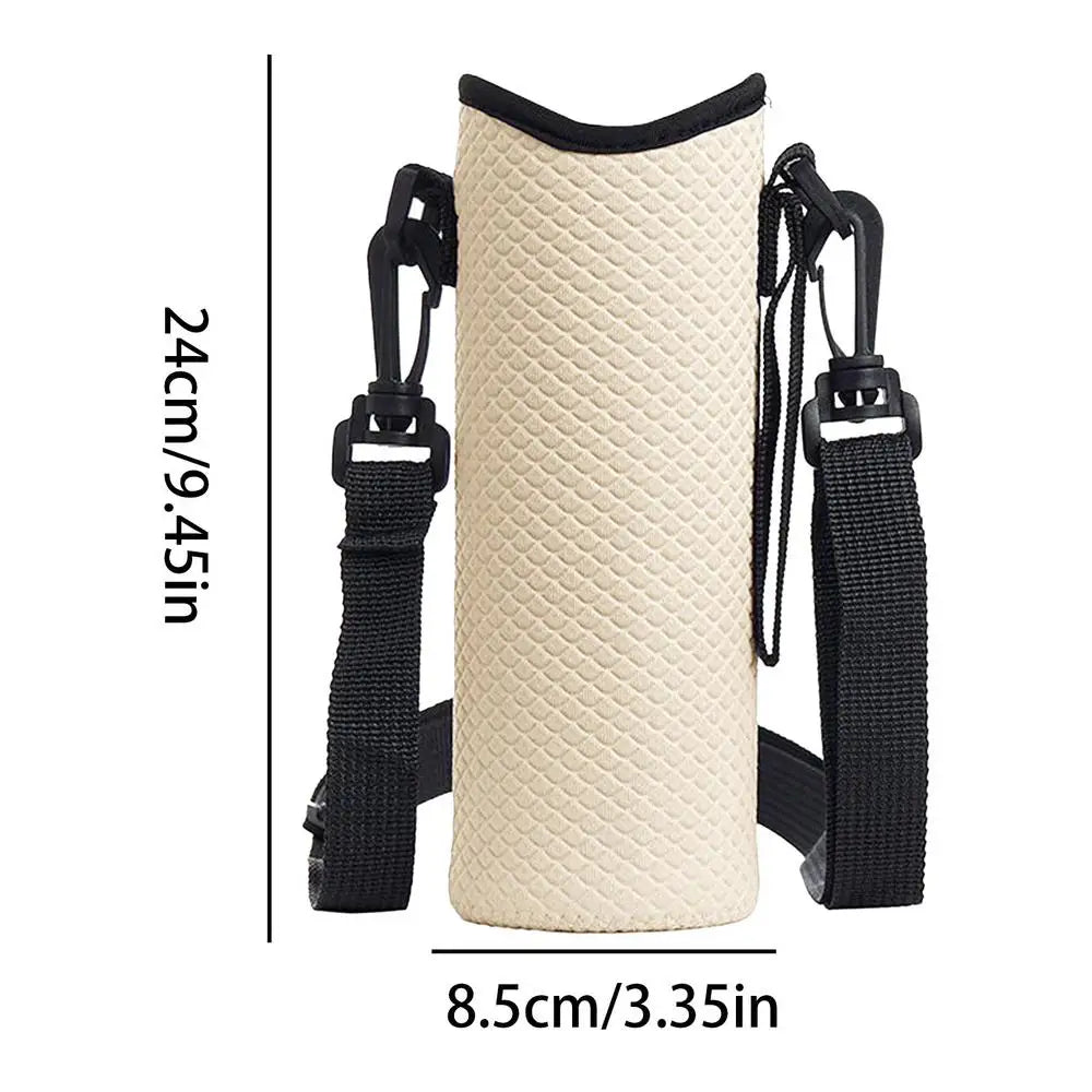 Insulated Water Bottle Sling Bag – Adjustable Shoulder Strap