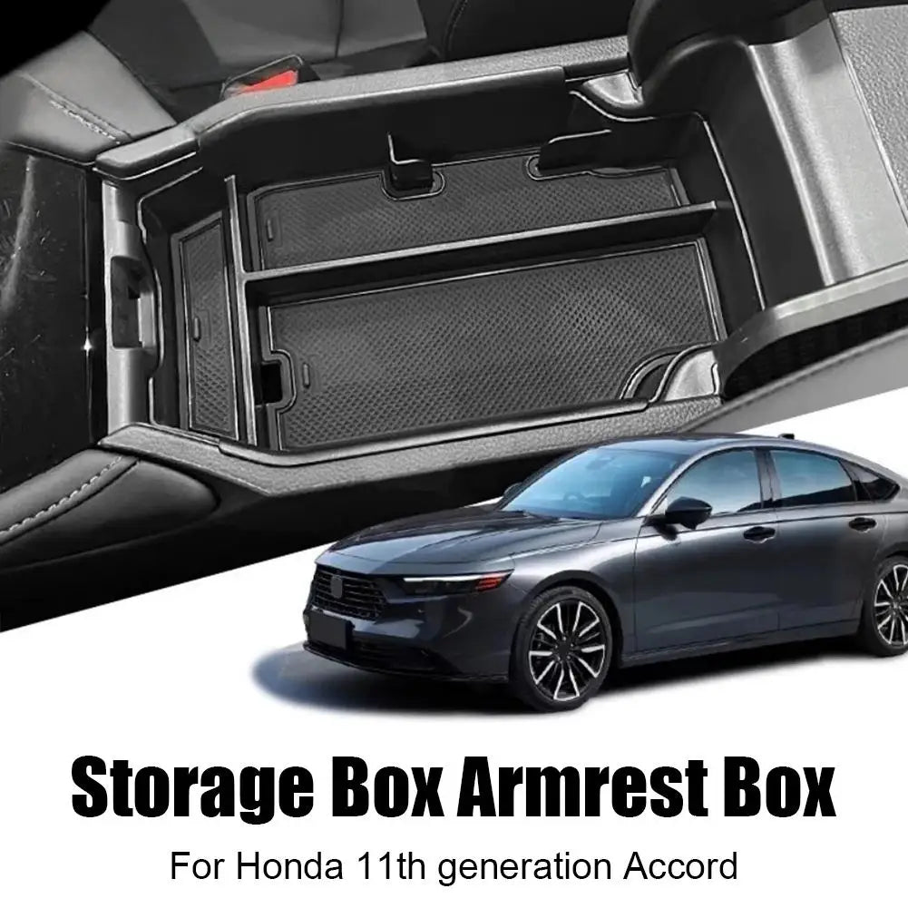 Car Central Control Armrest Box Storage Box For Honda 11th Generation Accord 2023 2024 2025 Car Storage Organizing Accessories Peaceful Pleasures Health and Wellness