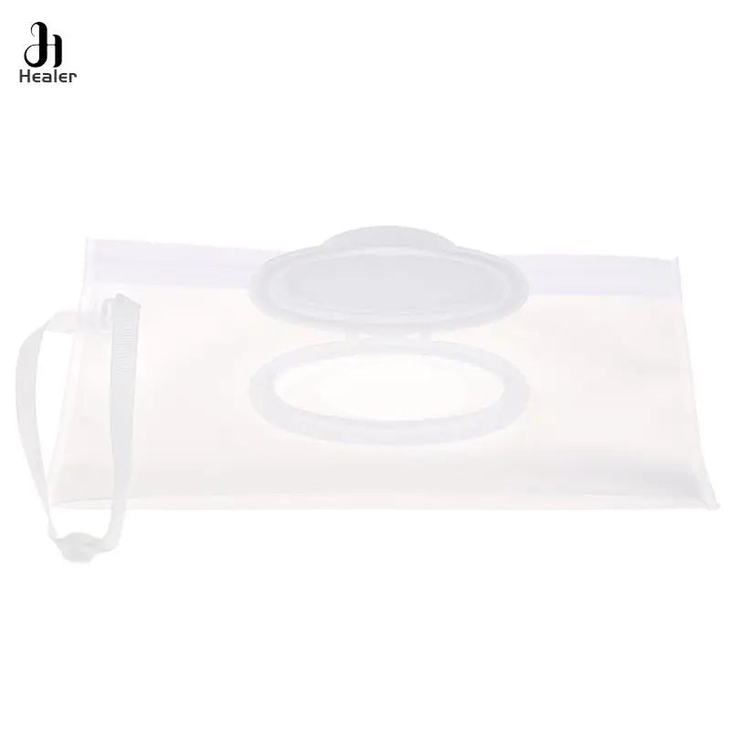 Portable Baby Wet Wipes Dispenser Bag | Cartoon Snap-Strap Pouch