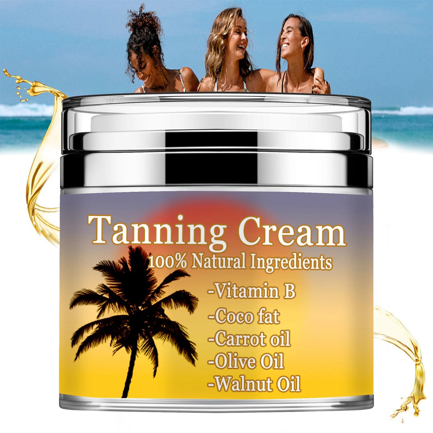 New Luxury Intensive Tanning Gel, Peaceful Pleasures Health and Wellness