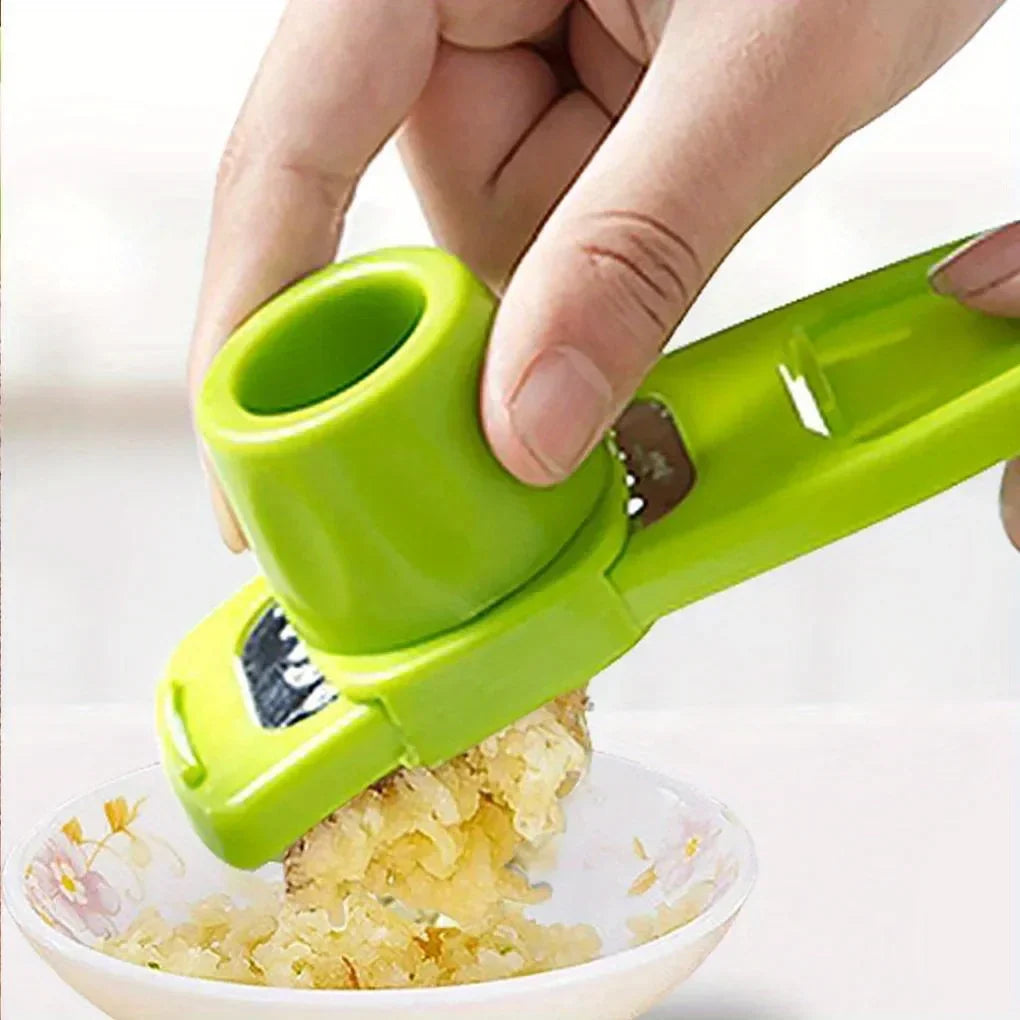 Mini Manual Garlic Press & Grinder | Kitchen Gadget