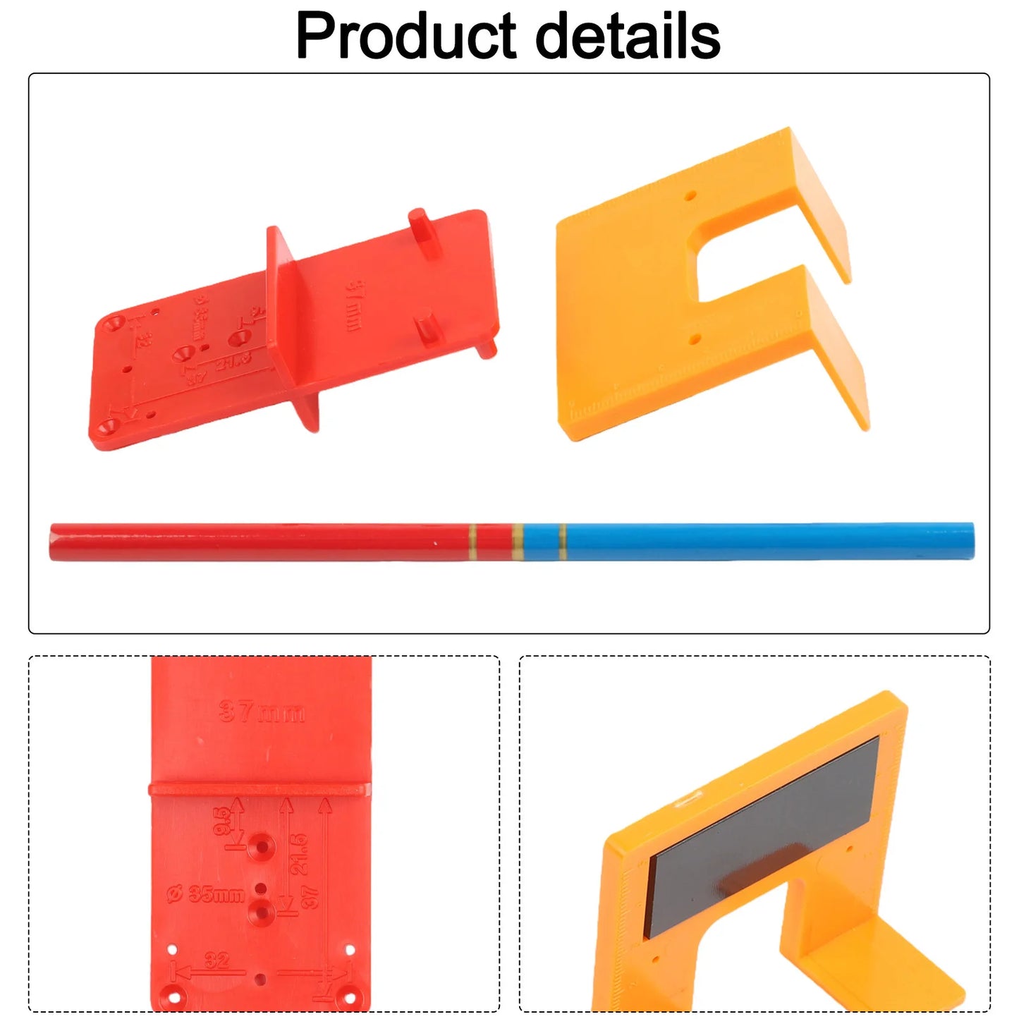 Professional Hinge Mounting Plate Cabinet Door Alignment Magnetic