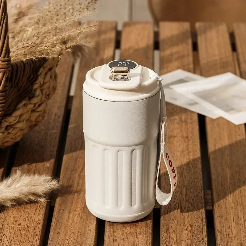 Stainless Steel Vacuum Insulated Thermos Mug 500ml Vacuum Thermos Mug Peaceful Pleasures Health and Wellness 02 450ML