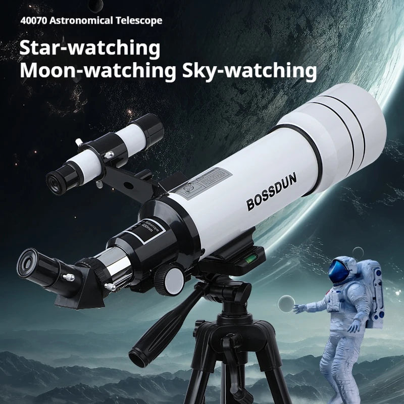 Astronomical Telescope 333.35X High-Definition Low Light Night Vision Photography, Stargazing and Moon Watching Peaceful Pleasures Health and Wellness