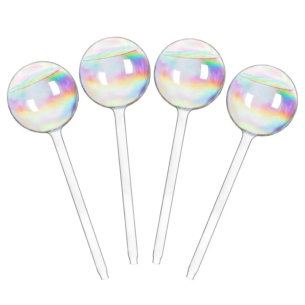 Automatic Plant Watering Bulbs Self Watering Globe Balls Water Device Drip Irrigation System for Garden Flower Plants Peaceful Pleasures Health and Wellness 4PCS China Mainland