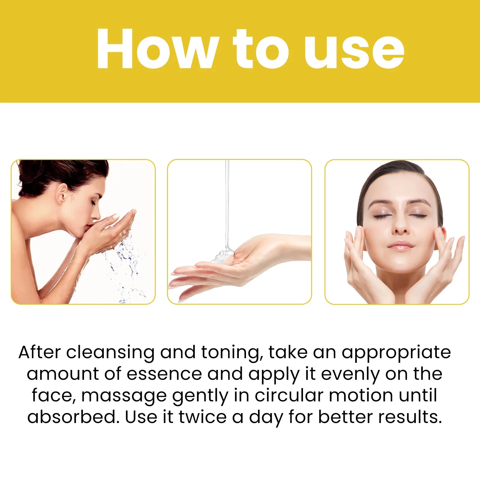 EELHOE Snail Serum Original Hyaluronic Acid Moisturizing Face Lifting Firm Skin Tightening Repair Skin Nourish Snail Slime Serum Peaceful Pleasures Health and Wellness