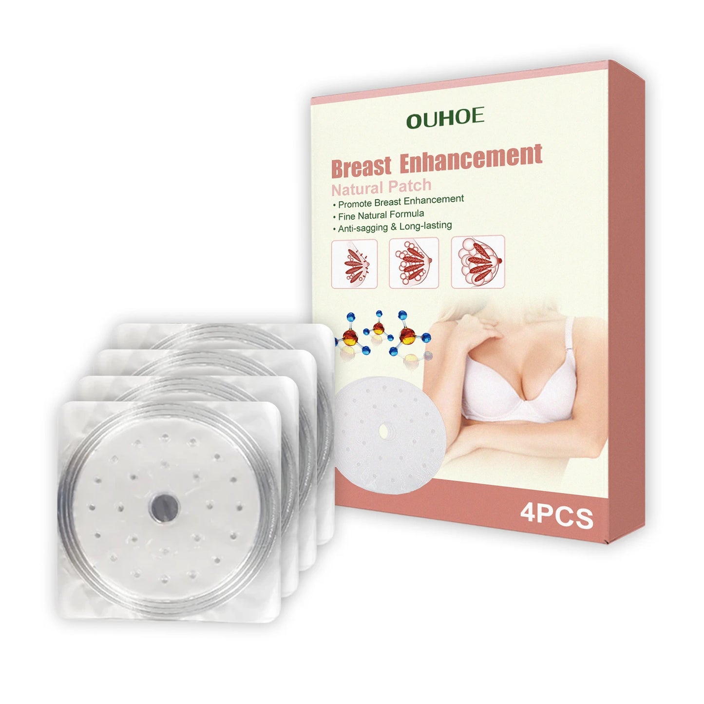 Anti-Sagging Breast Firming Patches – Lift & Plump (4pcs)