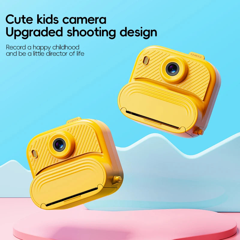 DIY Instant Print Camera 48MP Toddler Camera Instantanea 1080P HD Kids Camera Ages 3-12 Toy Cameras Christmas Gifts for Kids Peaceful Pleasures Health and Wellness