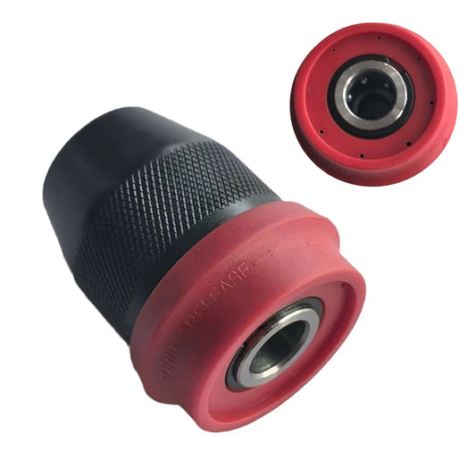 0 8- Quick Connect Drill Chuck Hand Electric Keyless Threaded Metal Peaceful Pleasures Health and Wellness Default Title
