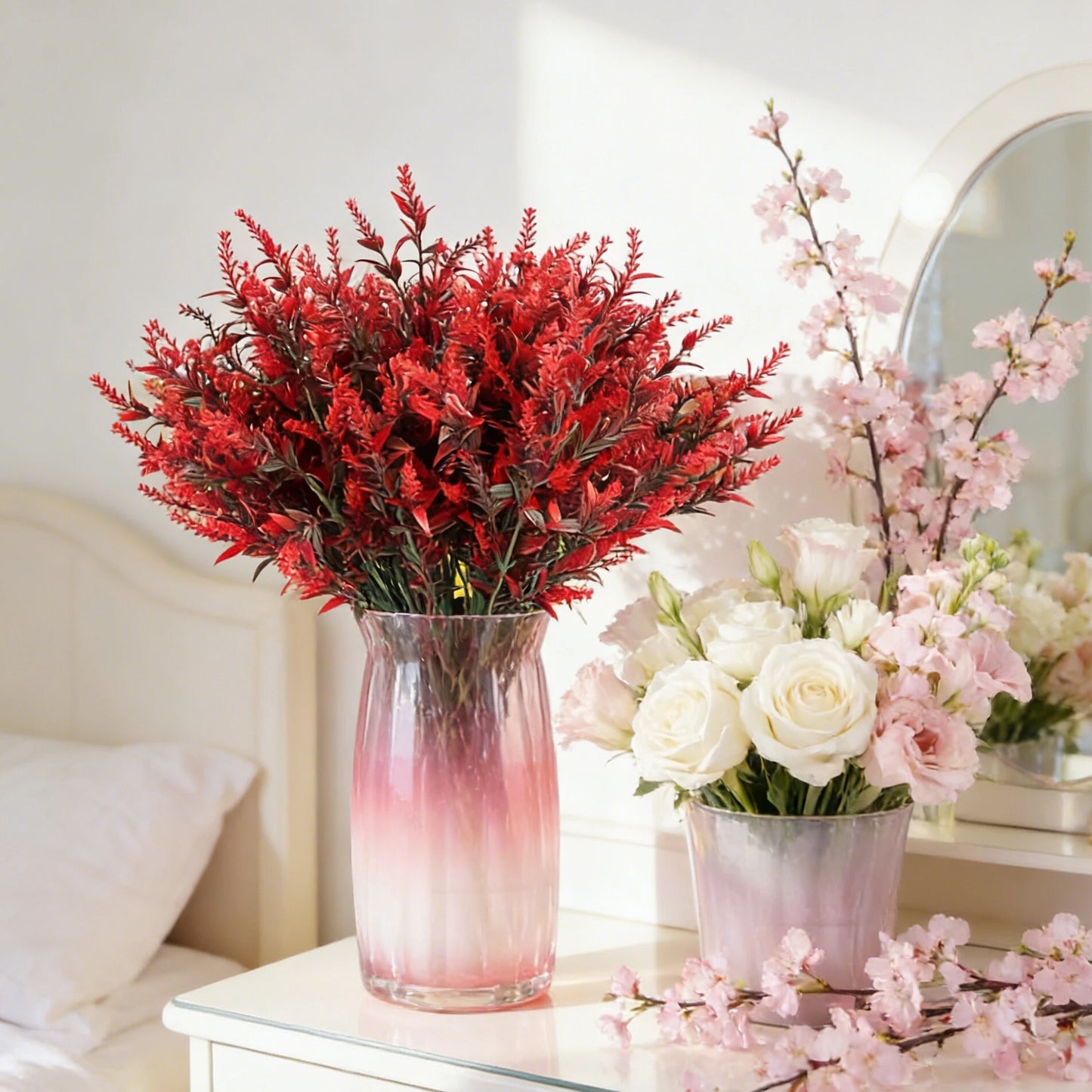 Artificial Lavender Bouquet | Plastic Flowers Home & Wedding