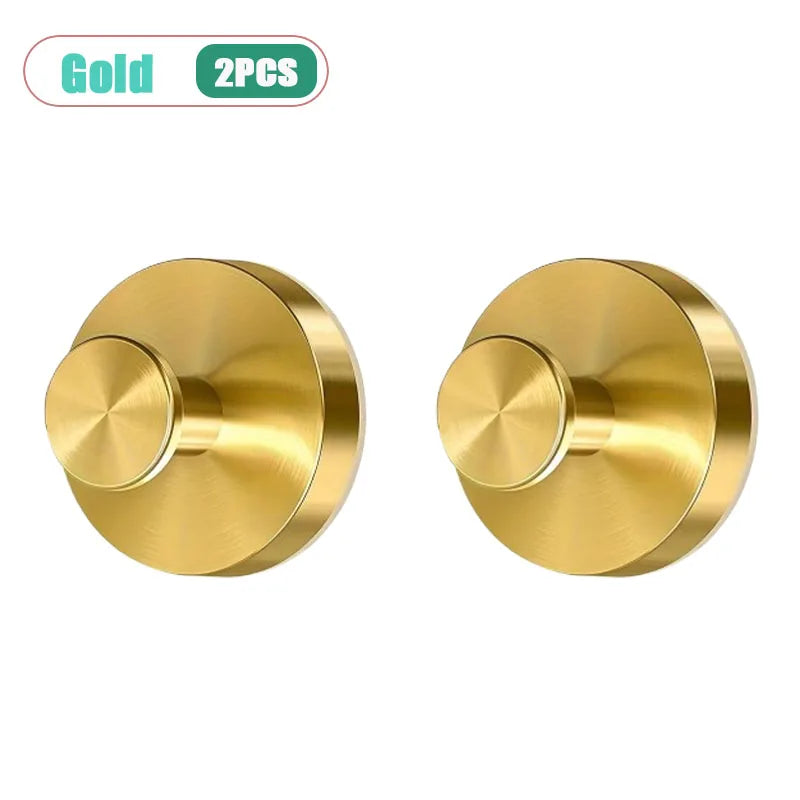 Stainless Steel Suction Cup Hooks | Waterproof Punch-Free Bathroom