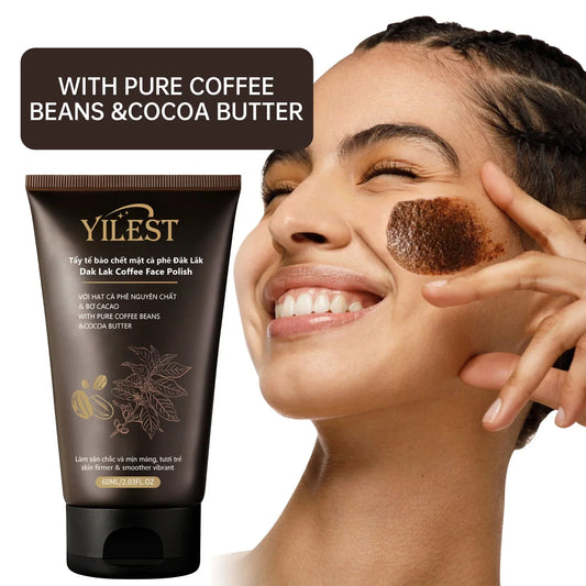 2-in-1 Coffee Face & Body Scrub 60g | Brightening Exfoliant Exfoliating Scrub Peaceful Pleasures Health and Wellness