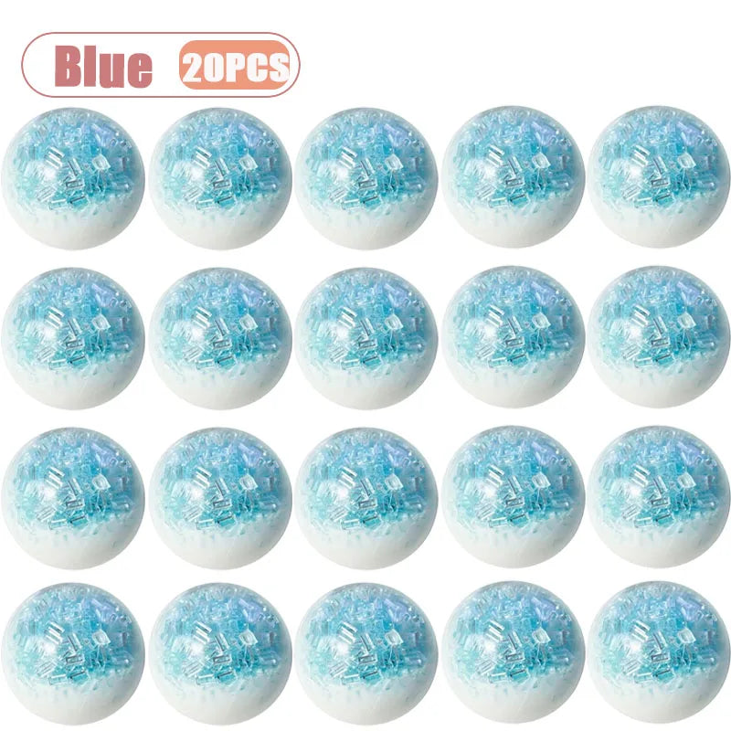Crushed Ice Squishy Fidget Ball 1-20PCS | Soft Sensory Squeeze Toy