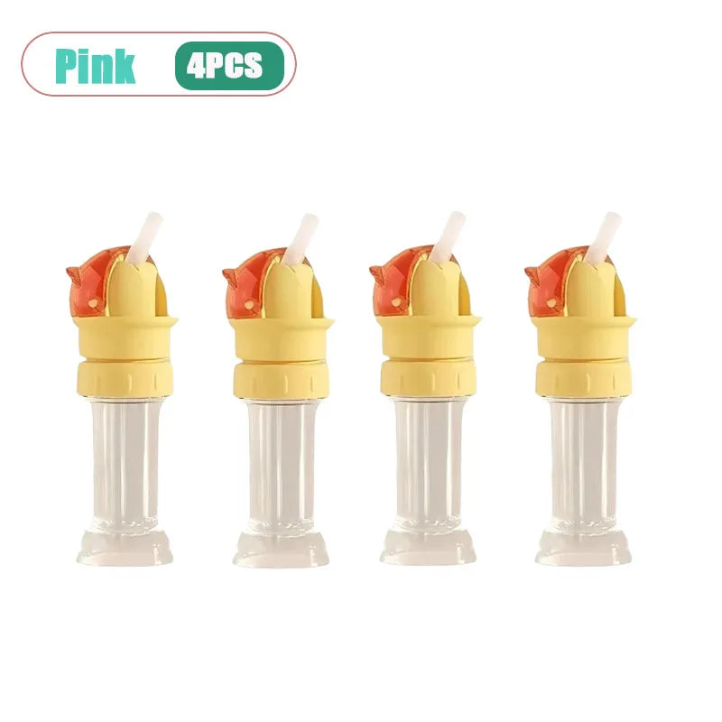 Universal Baby Bottle Cap with Anti-Choke Straw | Kids Sippy