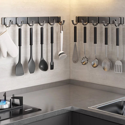 No-Drill Aluminum Wall Hook | Coat & Clothes Hanger Organizer Wall Hook Organizer Peaceful Pleasures Health and Wellness