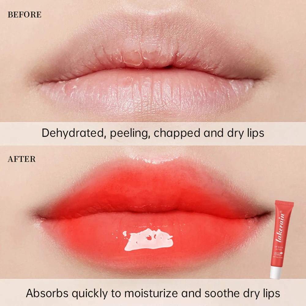 Crystal Lip Balm Butter Moisturizing Lip Gloss Oil Jelly Lipgloss Liquid Lipstick Lip Tint Brown Sugar Cherry Pink Lips Makeup Peaceful Pleasures Health and Wellness
