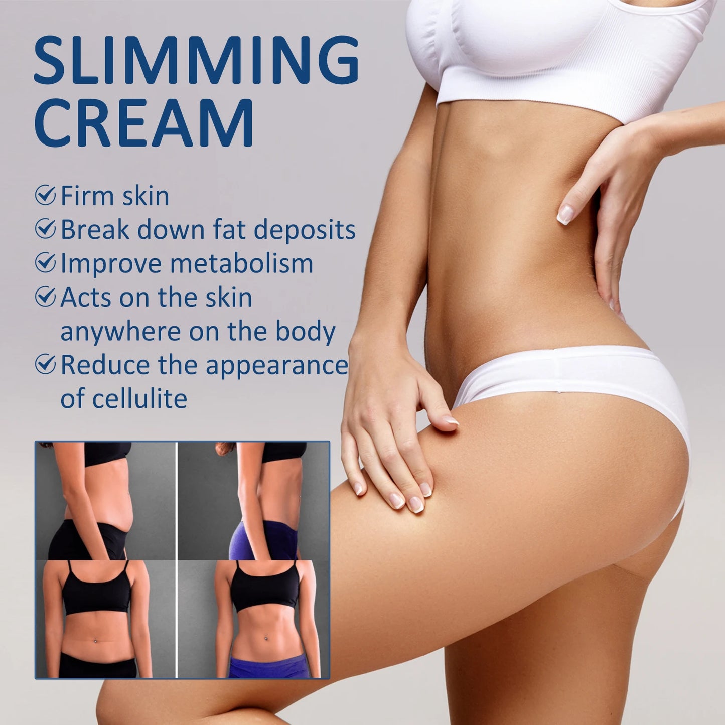 Body Slimming Gel – Fat Burn, Cellulite & Firming Cream