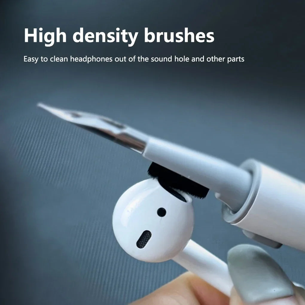 3-in-1 Earbud Cleaning Kit – Pen, Brush & Sponge | AirPods