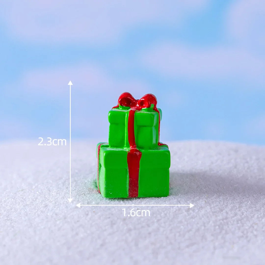 Christmas Resin Figurine Ornament – Santa, Snowman & Bear