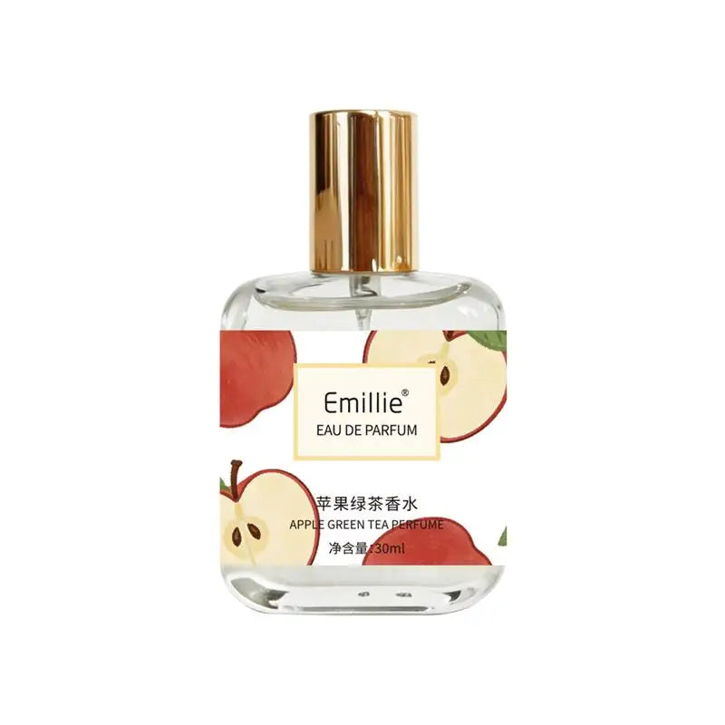 Russia Hot Selling Floral Fruity Perfume 30ml Apple Grape Pineapple Tomato Fresh Natural Eau De Toilette Women Allure Fragrance Peaceful Pleasures Health and Wellness Apple Green Tea 30ml