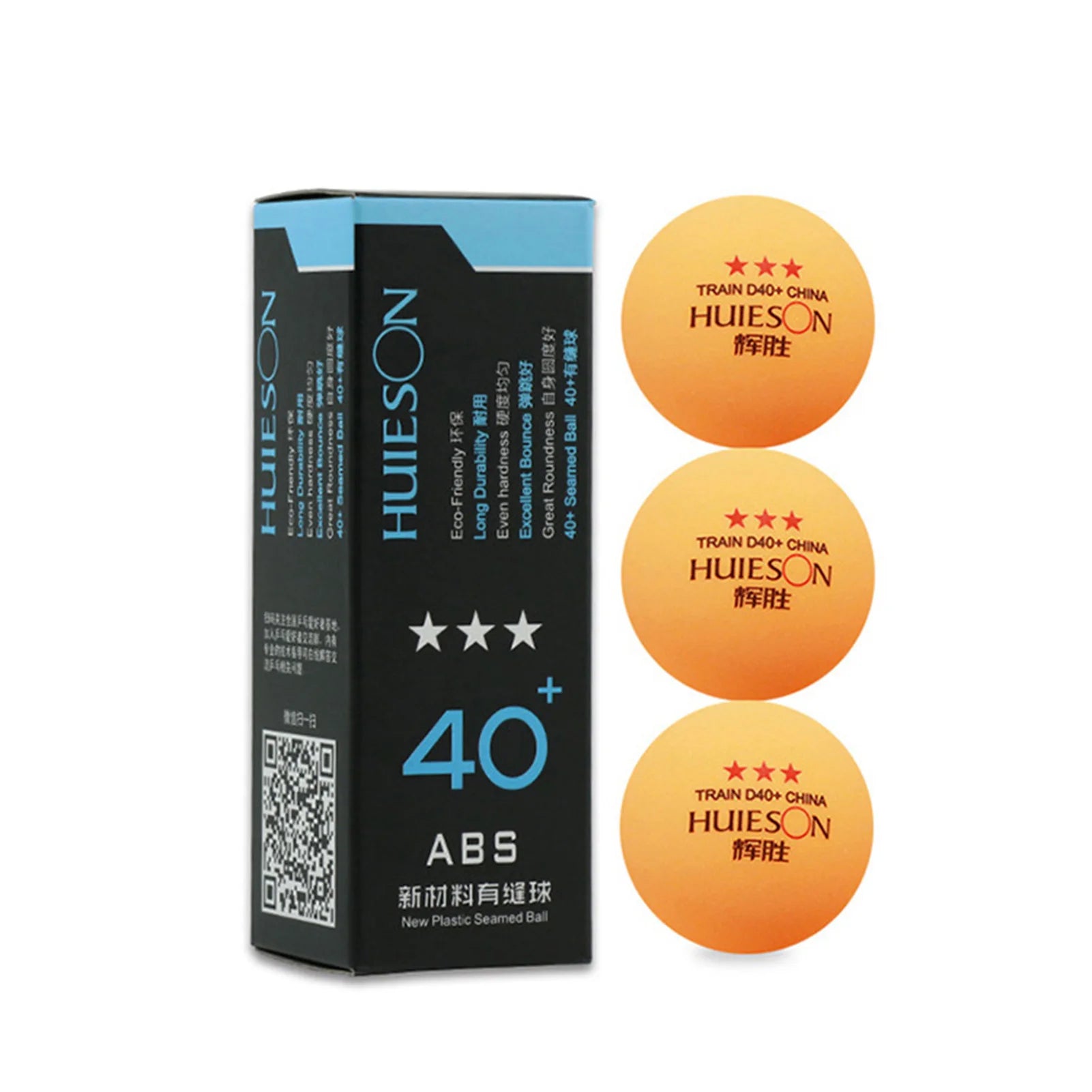 3PCS Advanced Table Tennis Balls Strong Striking Power and Fast Rebound Speed for Recreational Player Pro Player Peaceful Pleasures Health and Wellness Yellow