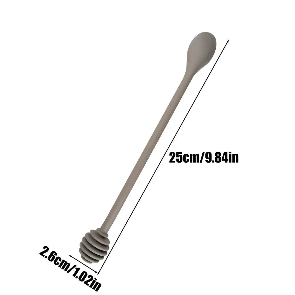 Silicone Honey Dipper Stick – Non-Drip Kitchen Dispensing Spoon
