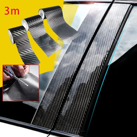 3D Carbon Fiber Tape Double-Sided | Car & DIY Adhesive Roll Car Adhesive Tape Peaceful Pleasures Health and Wellness