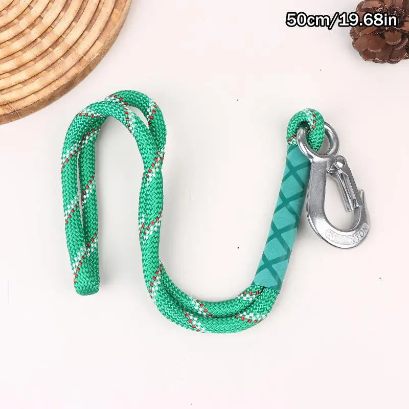 1 Piece 50/100cm Swing Hanging Rope Professional Stainless Steel Hook And Loop Home Hammock Hanging Rope Extension Rope Peaceful Pleasures Health and Wellness GN1