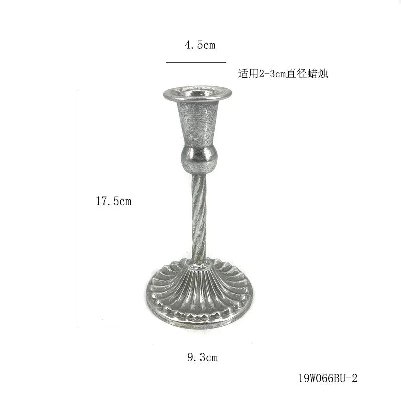 Iron Metal Candlestick Holder | Wedding & Home Décor