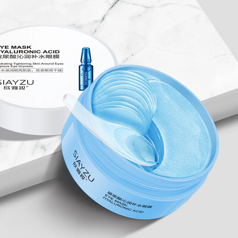 60pc Hyaluronic Acid Eye Patches – Dark Circles & Anti-Aging